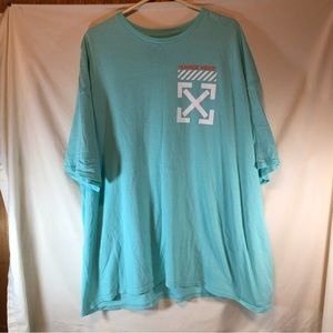 2 Monkeys men’s teal Savage Vibes V-neck short sleeve T-shirt 3XL